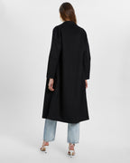 WOMENS KAMILLE COAT BLACK JACKETS