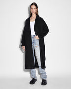 WOMENS KAMILLE COAT BLACK JACKETS