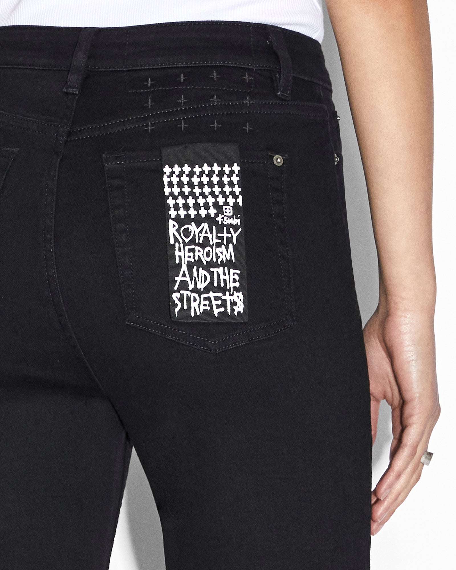 Buy True Religion Women Black Super Skinny High Rise Jeans Online - 681875  | The Collective