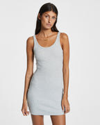 WOMENS ARISE TANK DRESS GREY MARLE DRESSES