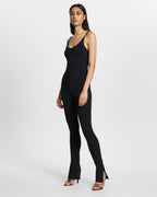 WOMENS HURLEY CATSUIT BLACK JUMPSUITS