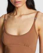WOMENS HURLEY DRESS LATTE DRESSES