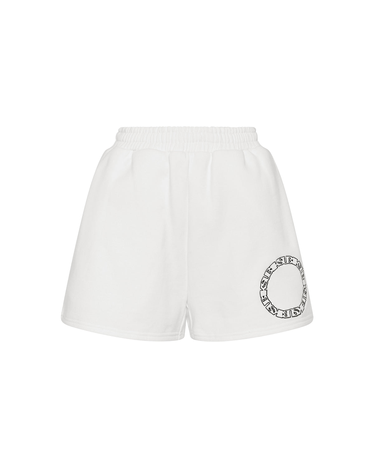 Womens Infinty Trak Short White Relaxed Walkshorts - White