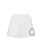 Womens Infinty Trak Short White Relaxed Walkshorts - White