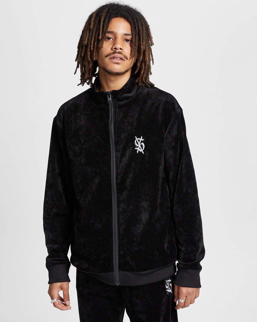 ANTIDOTE TRACK JACKET FADED BL