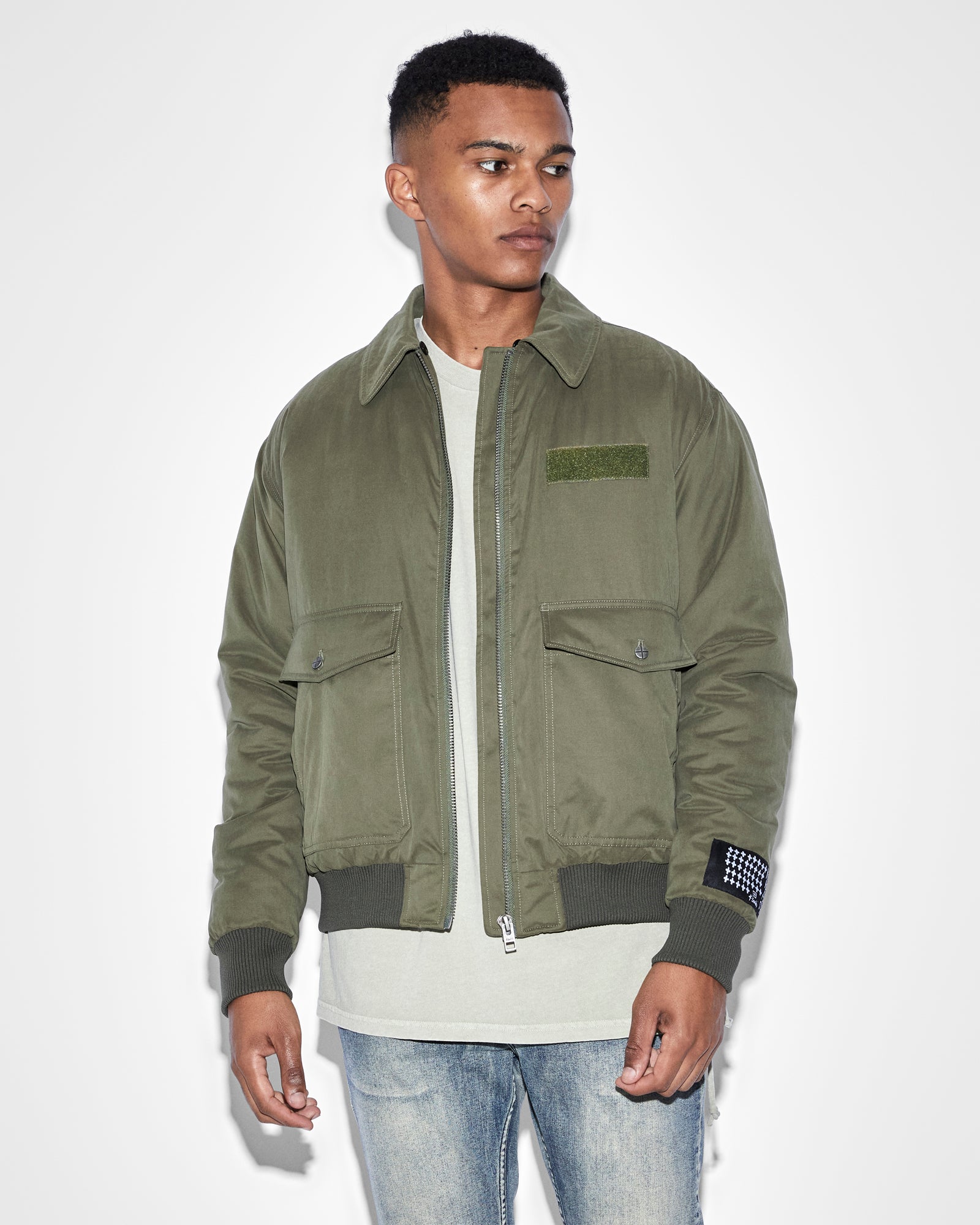 Shop The Charter Jacket Khaki | Ksubi ++