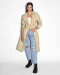 INCOGNITO BIKER/TRENCH KHAKI
