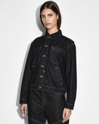 Womens Ryder Jacket Midnight Oversized Jackets - Black