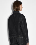 Womens Ryder Jacket Midnight Oversized Jackets - Black
