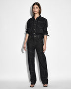 Womens Ryder Jacket Midnight Oversized Jackets - Black