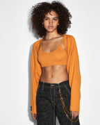 WOMENS TECHNO SHRUG SATSUMA KNITWEAR