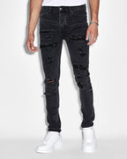 MENS VAN WINKLE BLACK DYNAMITE TRASH DENIM JEANS