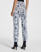WOMENS BROOKLYN JEAN PURE LOVE B&W DENIM JEANS