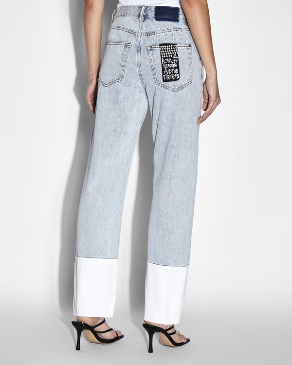 Buy Brooklyn Jean Muse Cuffed | Women's Relaxed Jean | Ksubi