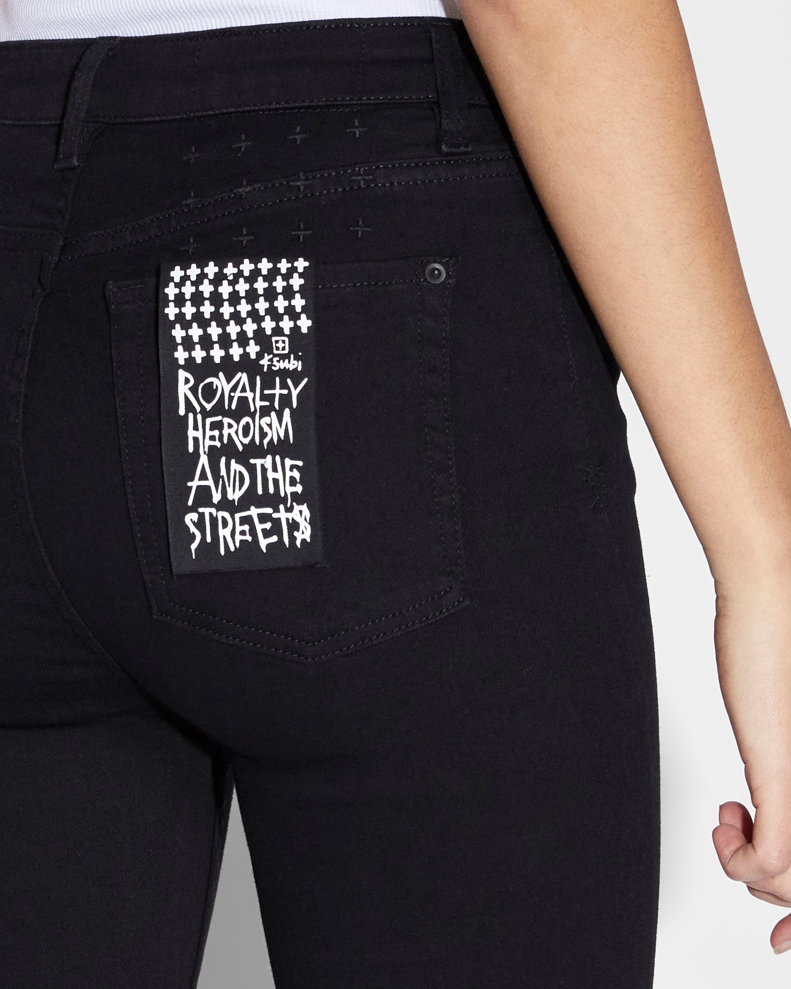 Shop the Kendall Capri Jet Black Ksubi ++