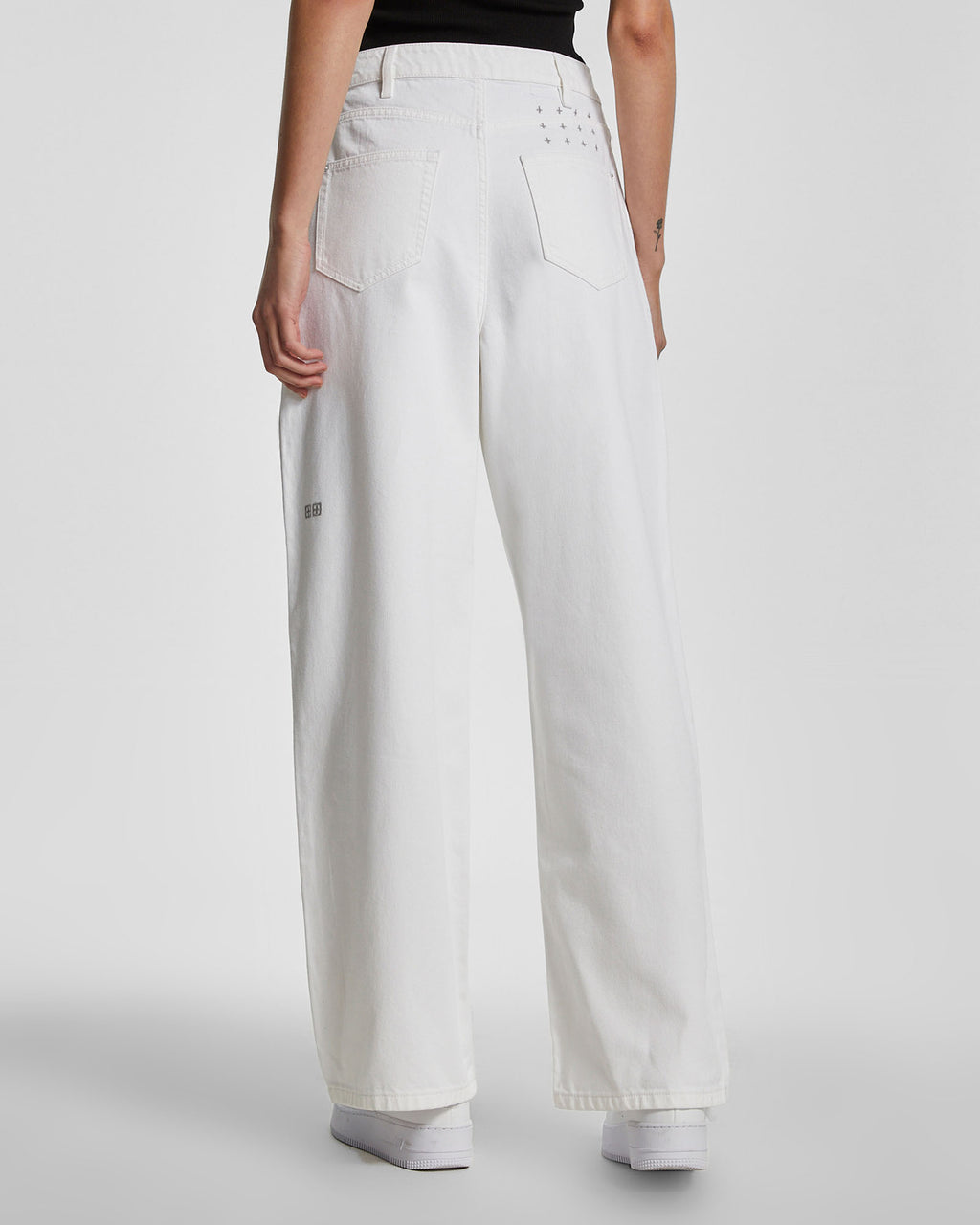 WOMENS LO KEY JEAN BLANC DENIM JEANS