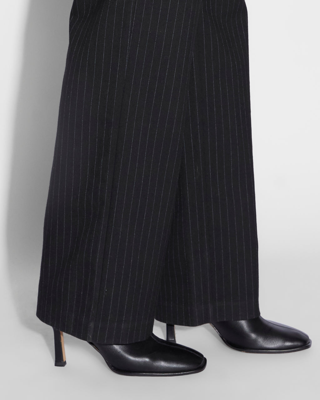 Womens Dettached Trouser Klassic Straight Pants - Black