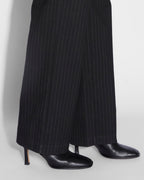 Womens Dettached Trouser Klassic Straight Pants - Black