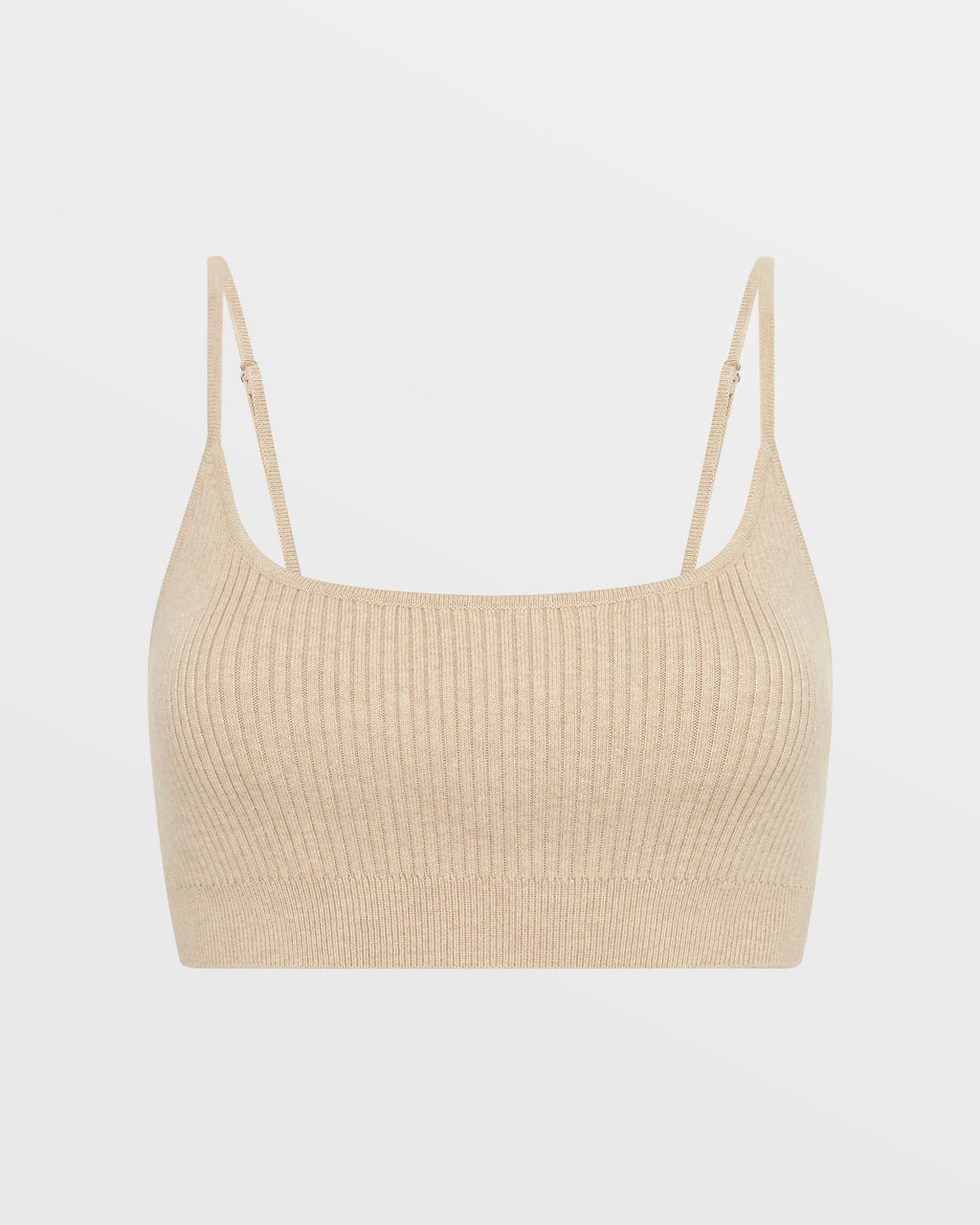 WOMENS KNIT BRALETTE OAT FASHION TOPS
