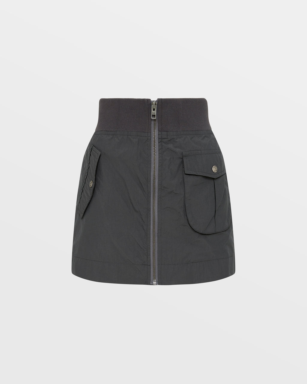 Womens Elemental Skirt Charcoal Slim Skirts - Black