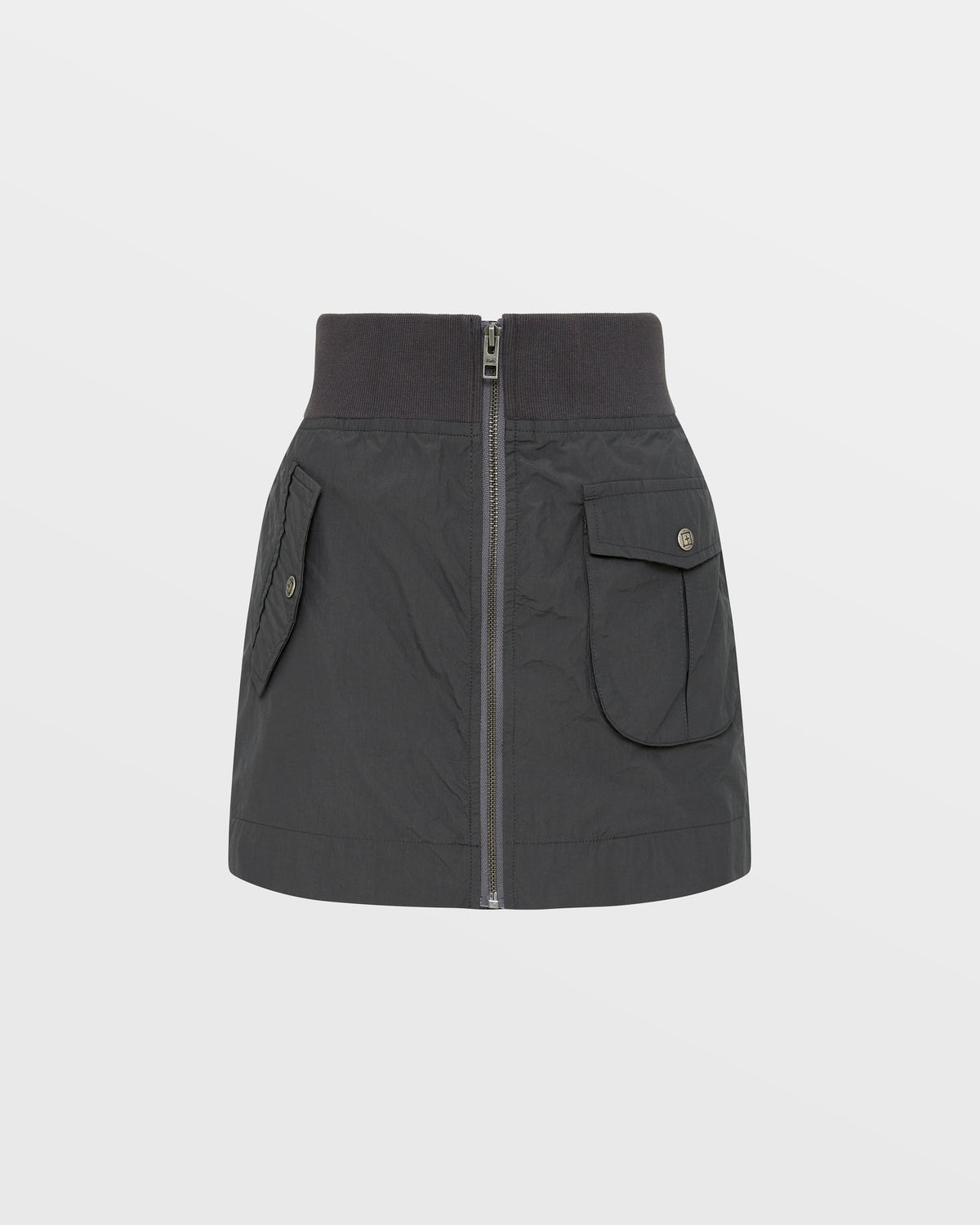 Womens Elemental Skirt Charcoal Slim Skirts - Black