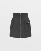 Womens Elemental Skirt Charcoal Slim Skirts - Black
