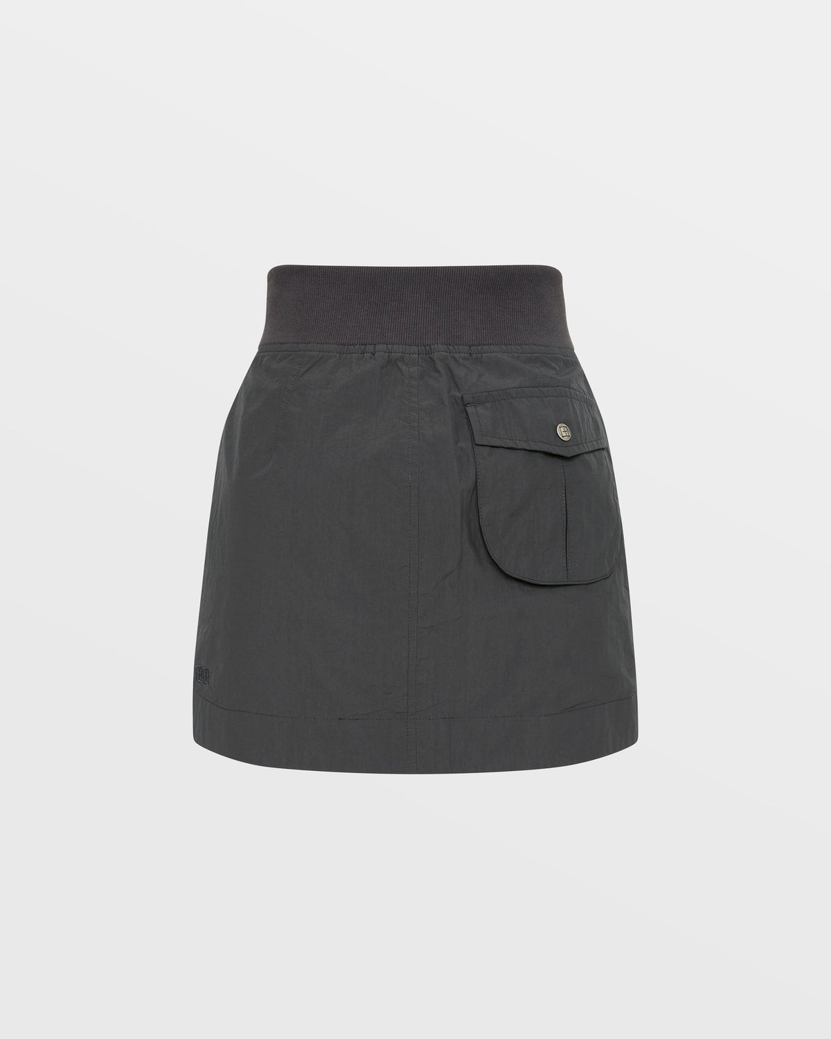 Womens Elemental Skirt Charcoal Slim Skirts - Black