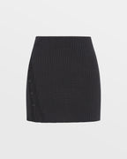 WOMENS TRANSCEND MICRO MINI SILVER SKIRTS