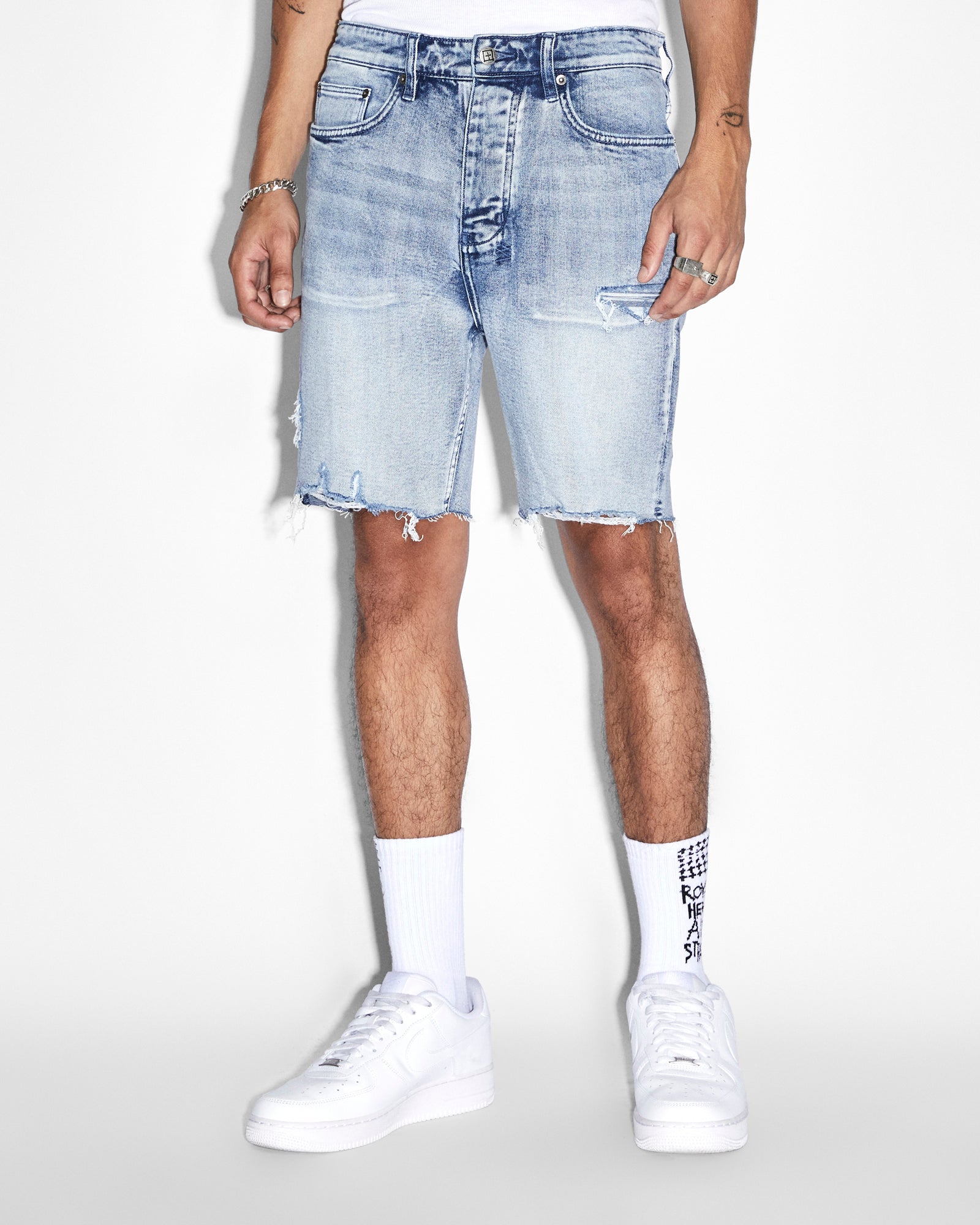 LV Premium Jean Mens 38 Denim Shorts