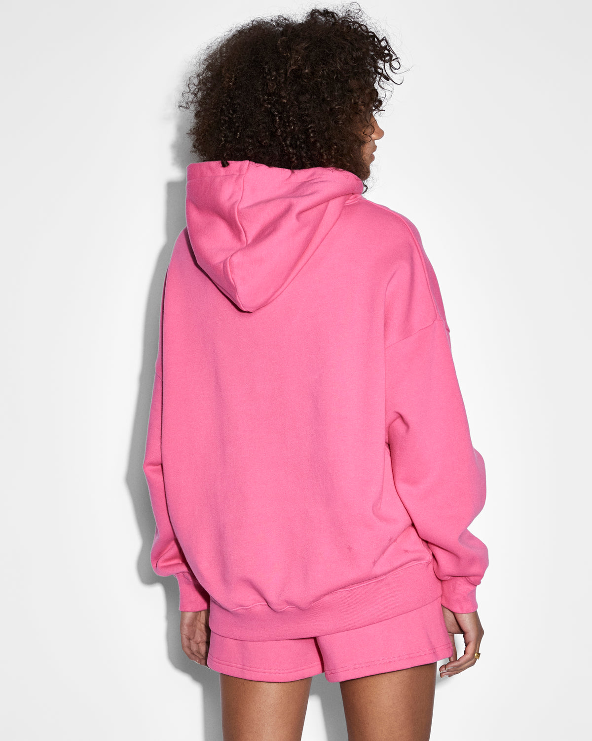 WOMENS 3X4 OH G HOODIE HYPE PINK FLEECE