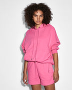 WOMENS 3X4 OH G HOODIE HYPE PINK FLEECE