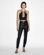 WOMENS UNTAMED TOP BLACK FASHION TOPS