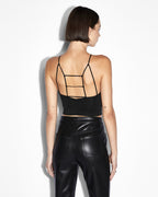 WOMENS UNTAMED TOP BLACK FASHION TOPS
