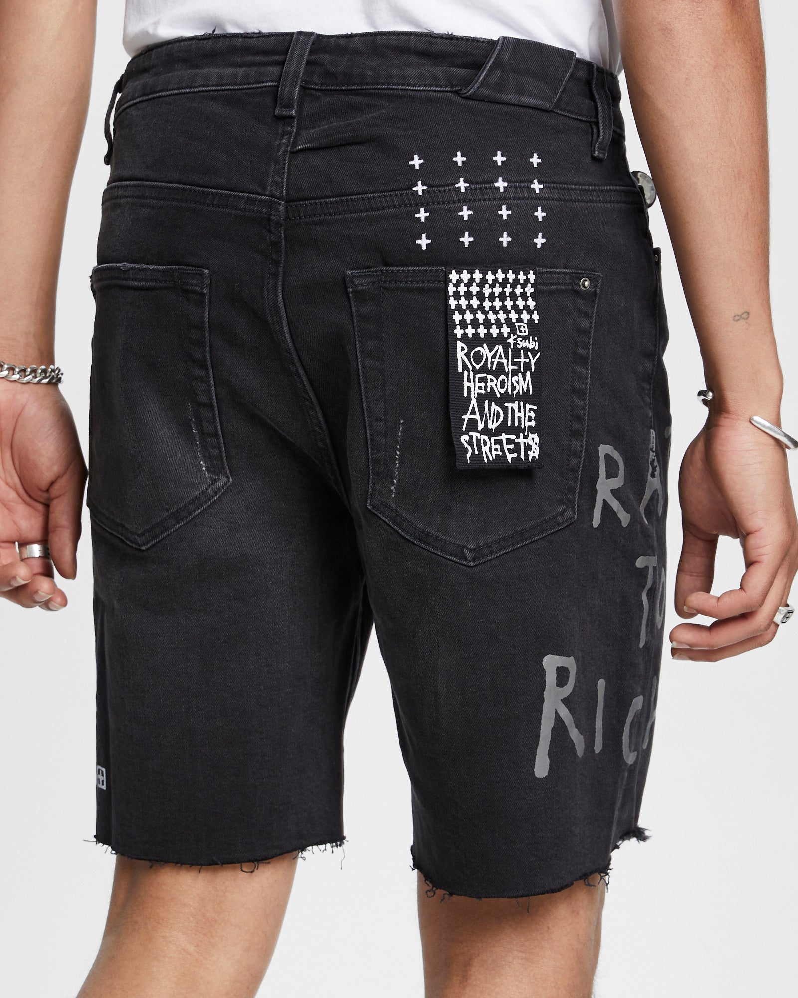 Shop The Wolf Short Rats To Riches Tras | Ksubi ++