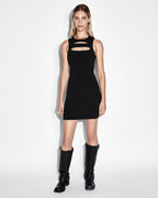 WOMENS VERTIGO DRESS BLACK DRESSES