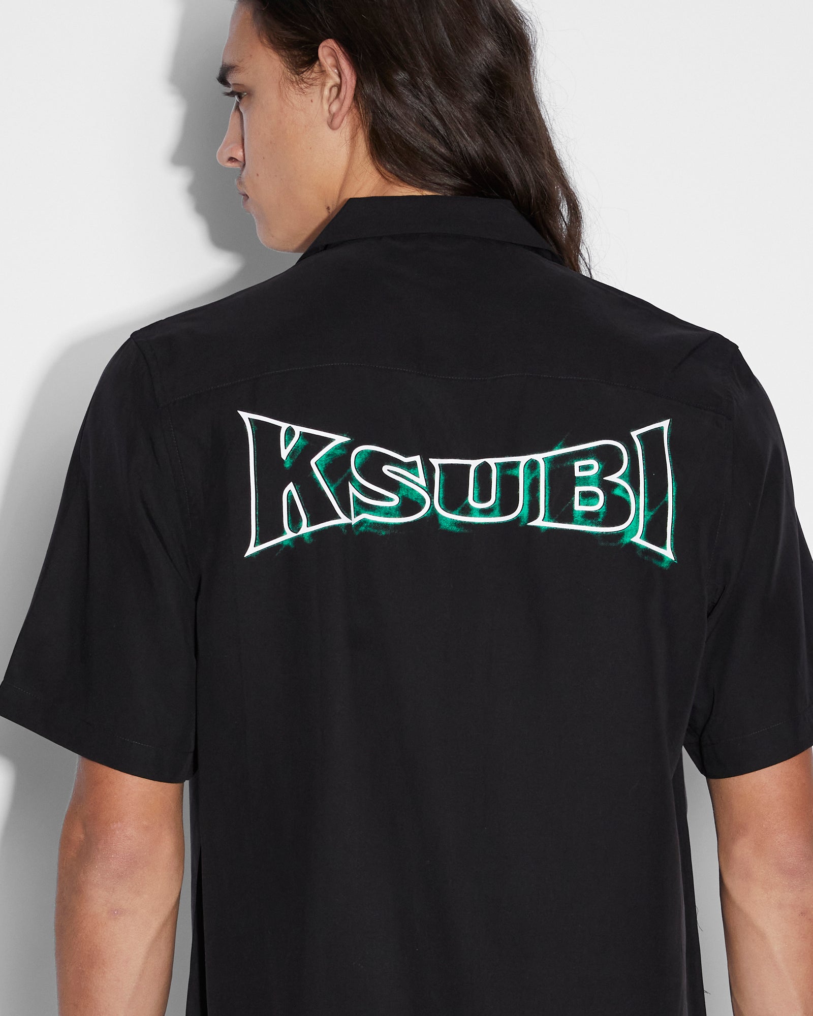 Shop The Neon Resort Ss Shirt Black | Ksubi ++