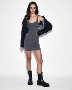 WOMENS ARISE TANK DRESS COAL DRESSES