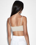WOMENS KNIT BRALETTE OAT FASHION TOPS
