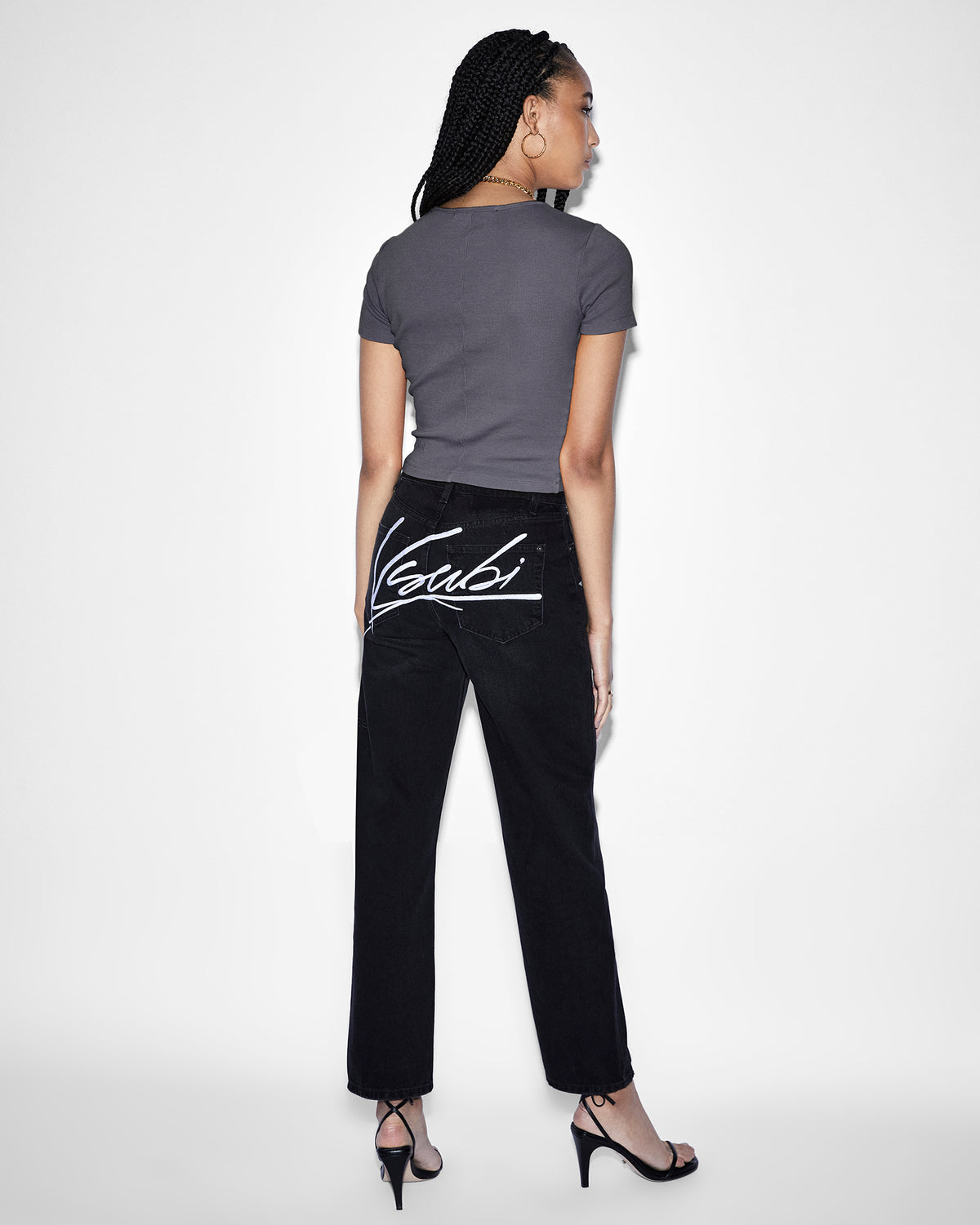 WOMENS ARISE SS TEE COAL TEES