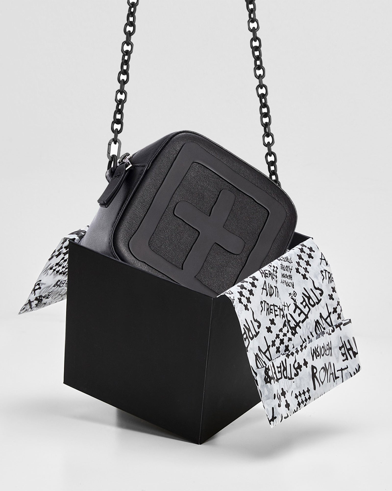 Ksubi Kube Mini Leather Crossbody Bag